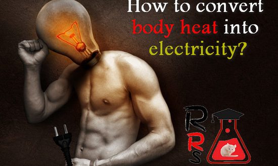 how to convert body heat into electricity